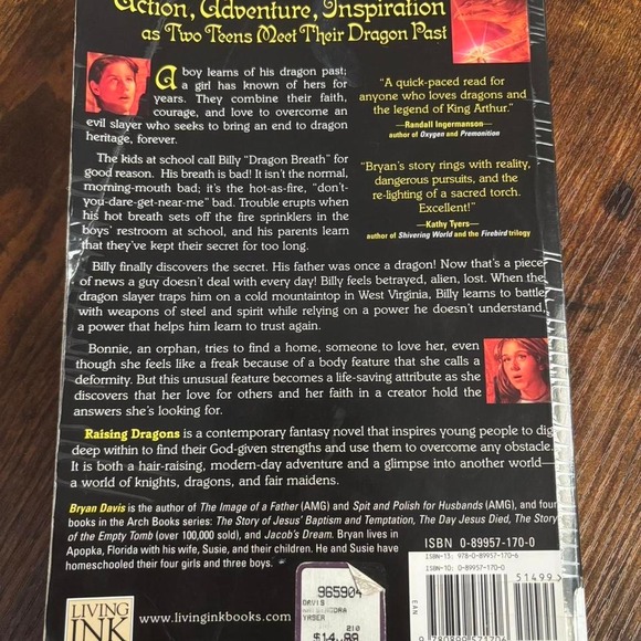 Raising Dragons by Piers Anthony #fantasy #book - Picture 2 of 5